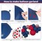 153PCS Red White and Blue Balloon Arch Kit – Patriotic 4th of July Balloons with Multiple Sizes for Memorial Day, Independence Day, Veterans Day, Graduation & USA Theme Party Decorations